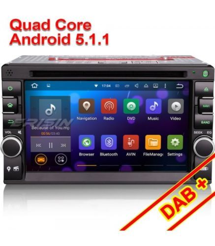Autoradio din gps quad - din,